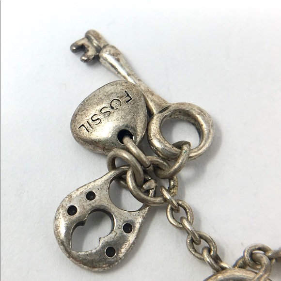 Vintage❤️♥️FOSSIL♥️❤️Brand Statement Necklace - Picture 4 of 4